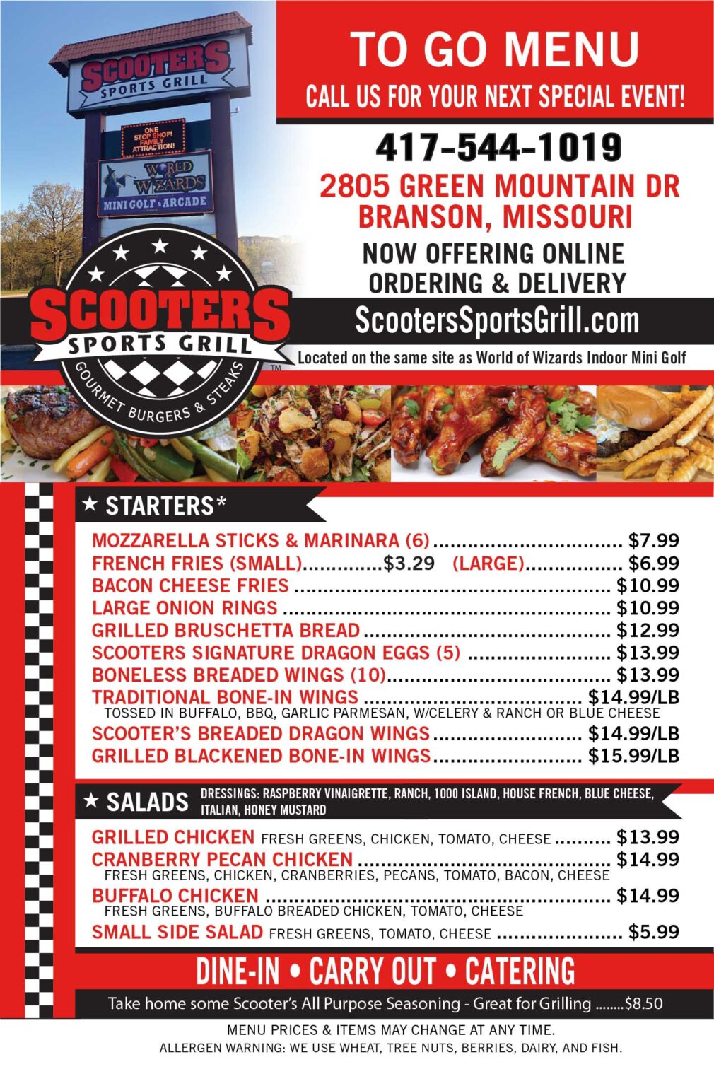 Scooter’s Grill Greatest Adventures Mini Golf